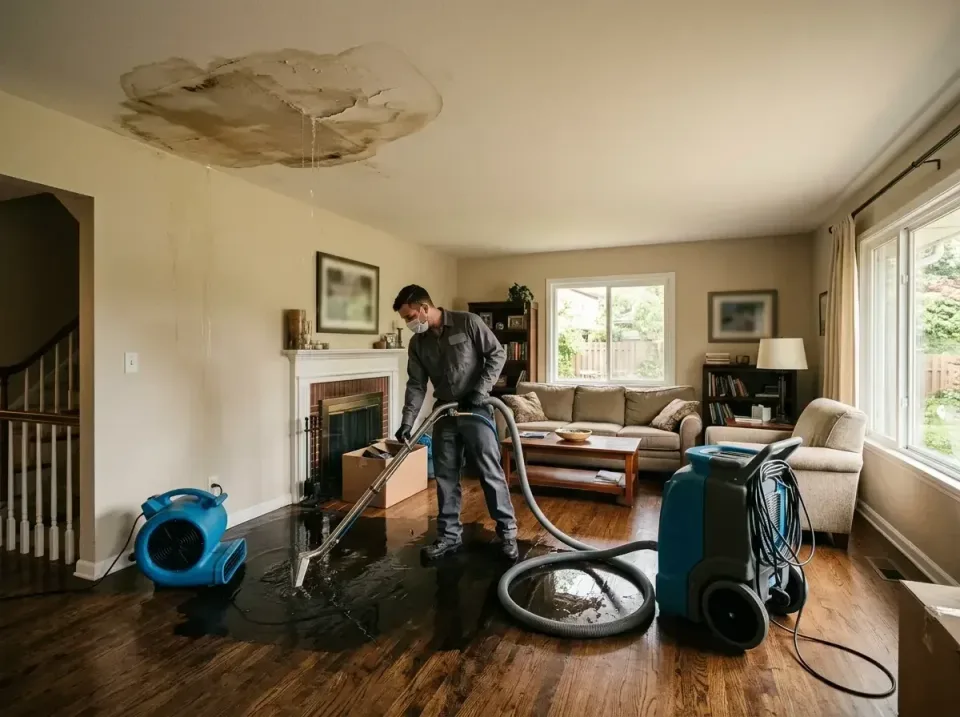 attic-pipe-burst-ceiling-drip-008 — frequently asked questions, Water Damage Restoration & Carpet Care in Woodmere, NY